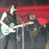 On stage with Roger Waters